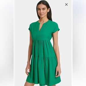 Calvin Klein size 14 Gauze A-Line Dress